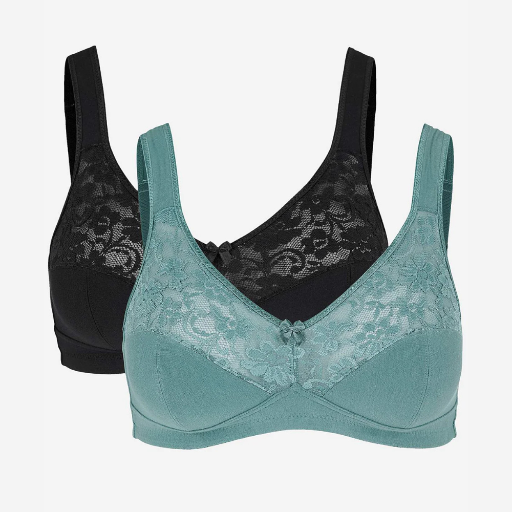 Anna | 2-pack mjuka bygel-BH:ar