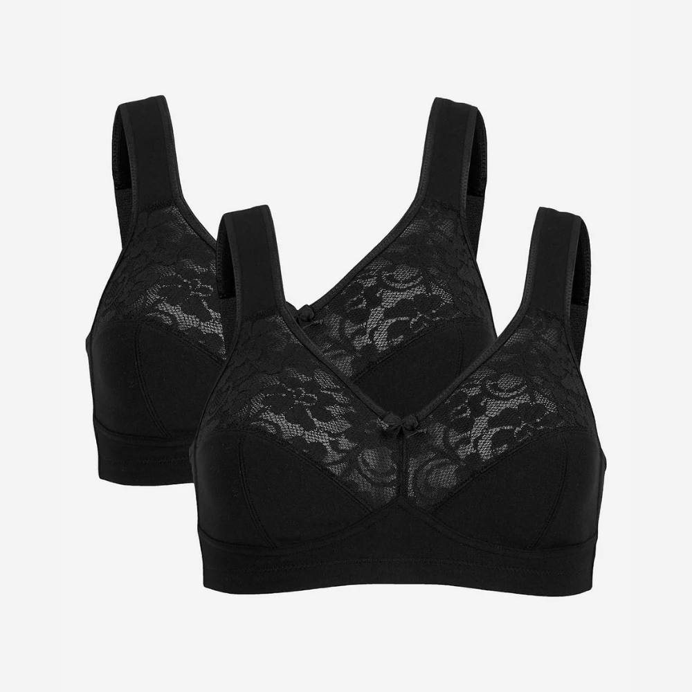 Anna | 2-pack mjuka bygel-BH:ar